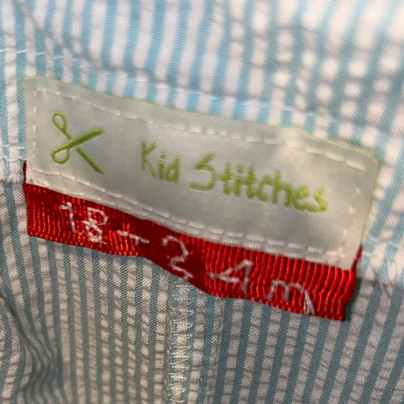 Light blue overalls with KTR monogramam - Picture 4 of 4